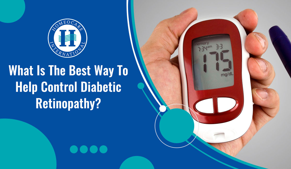 What is the best way to help control diabetic retinopathy?
