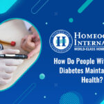 How do people with type 2 diabetes maintain their health?