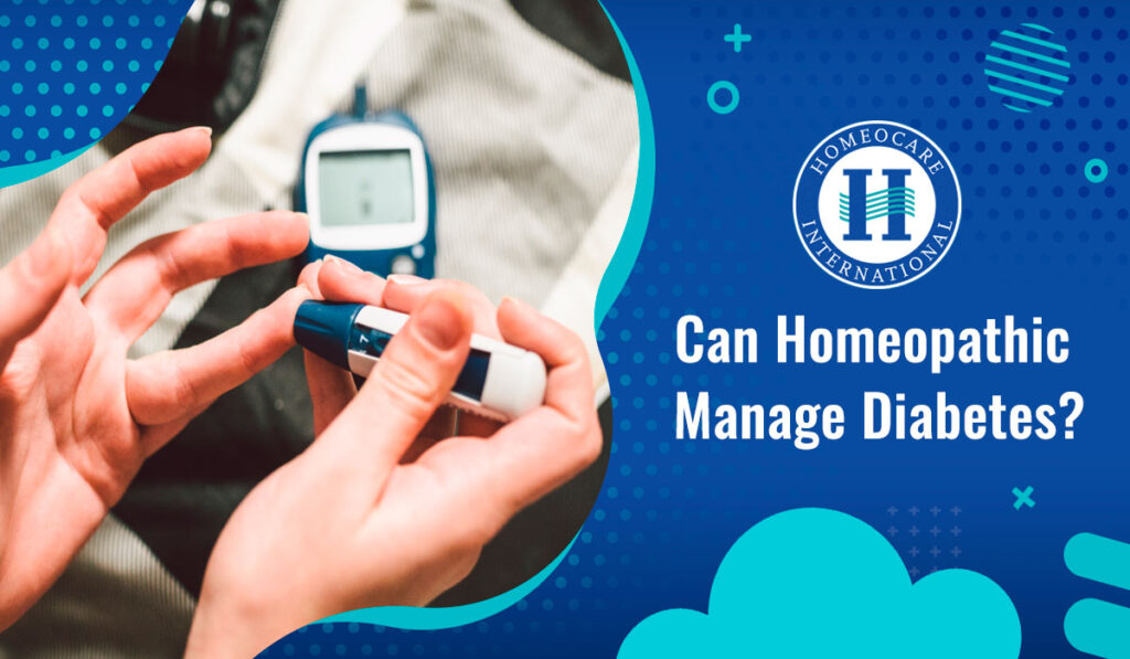 Can homeopathic manage diabetes?